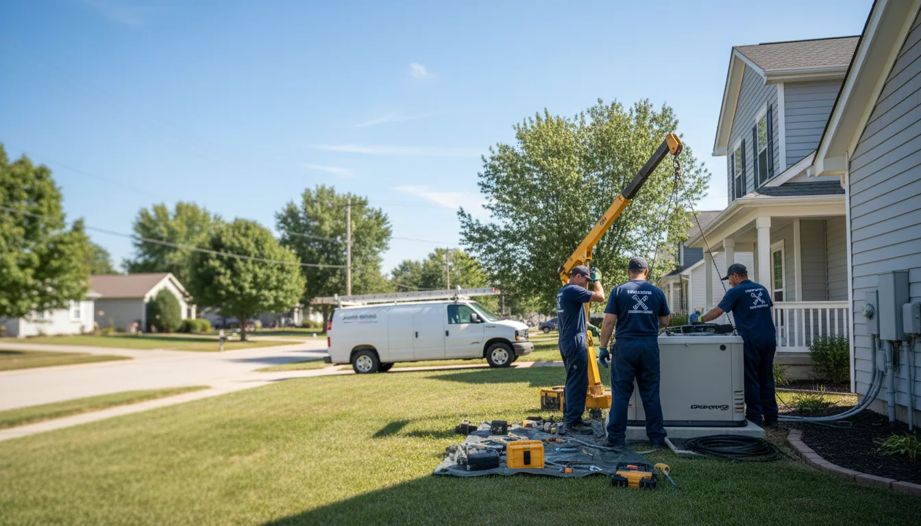 Generator Installation in West Farmington, OH near me